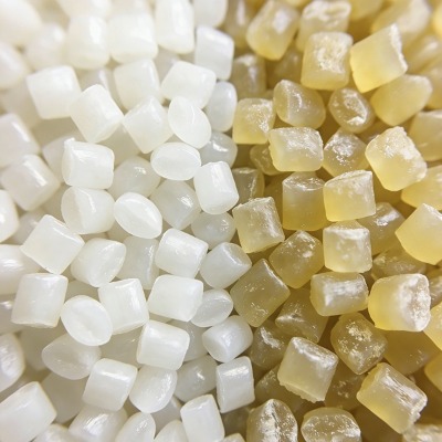 Virgin HDPE Pellets and Recycled HDPE Granules